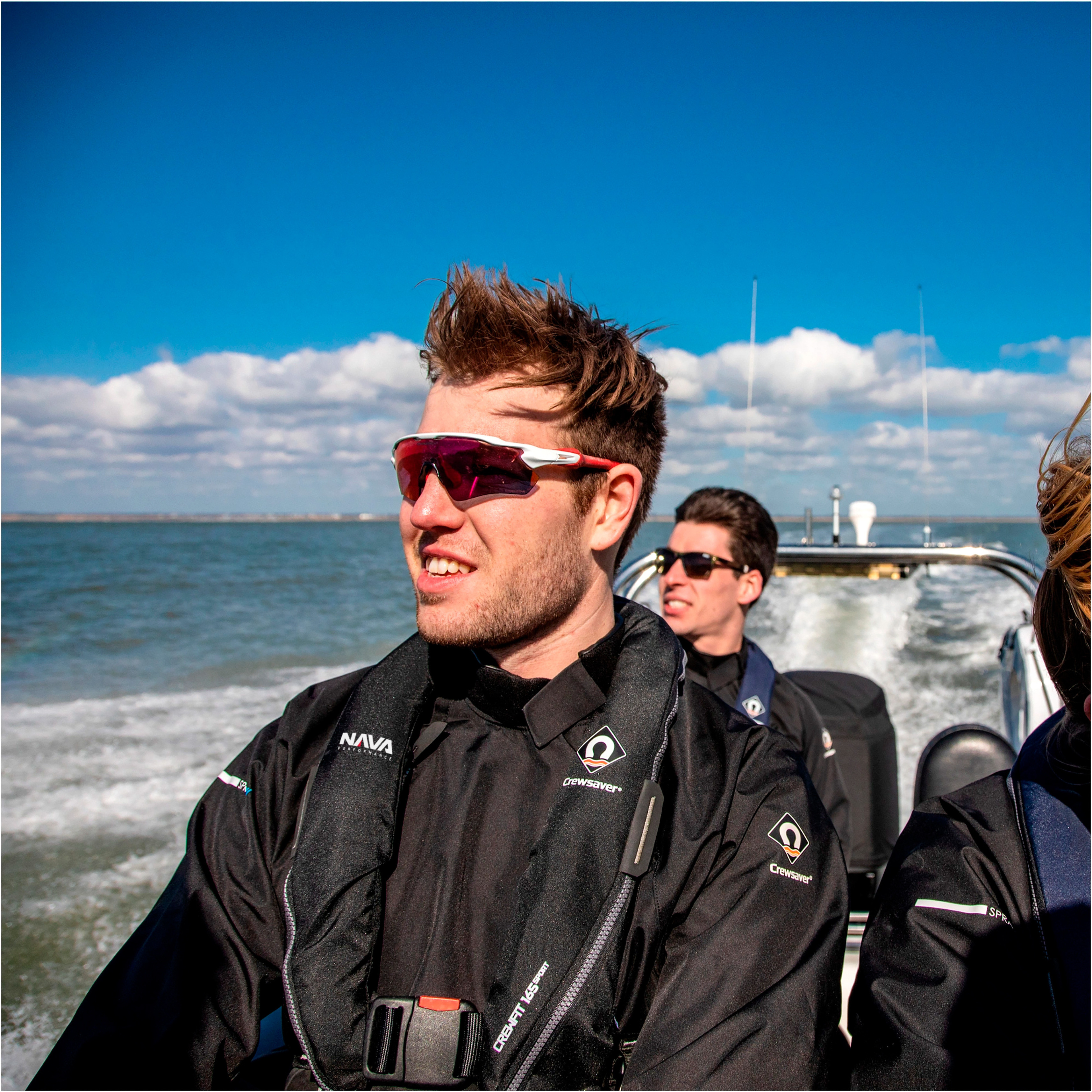 2025 Crewsaver Nava Performance Crewfit 165N Sport Automatic Lifejacket 9710BLA - Black